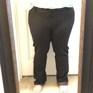 Dress pant yoga pants– straight leg 2XL petite EUC